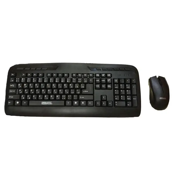 کیبورد و ماوس با سیم سادیتا مدل SKM-1554 -gallery-6