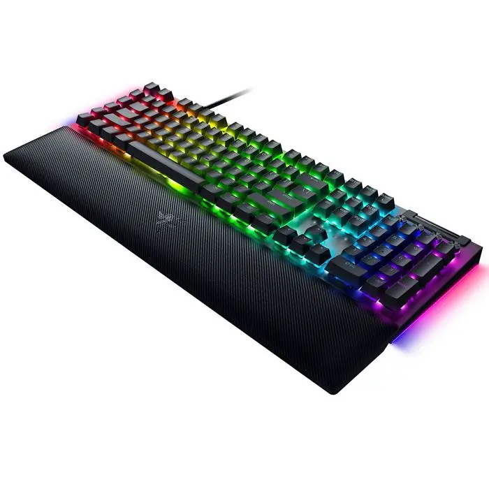 کیبورد گیمینگ ریزر مدل BlackWidow V4 Yellow Switch -gallery-5
