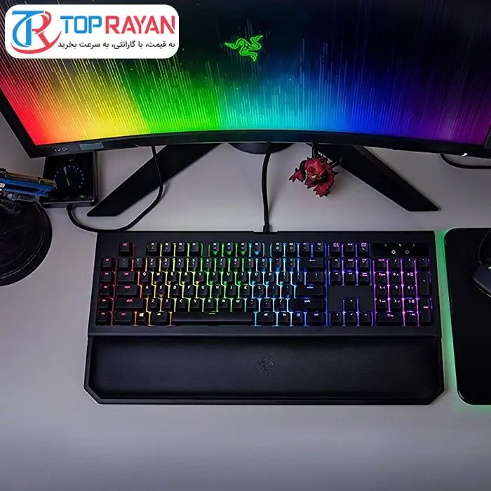 کیبورد مکانیکی مخصوص بازی ریزر مدل Razer BlackWidow Tournament Edition Chroma V2 -gallery-28