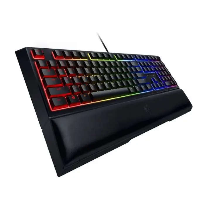 کیبورد گیمینگ مکا-ممبرین با سیم ریزر مدل Ornata V2 -gallery-8