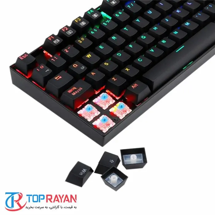 کیبورد مخصوص بازی ردراگون مدل K551 MITRA RGB -gallery-7
