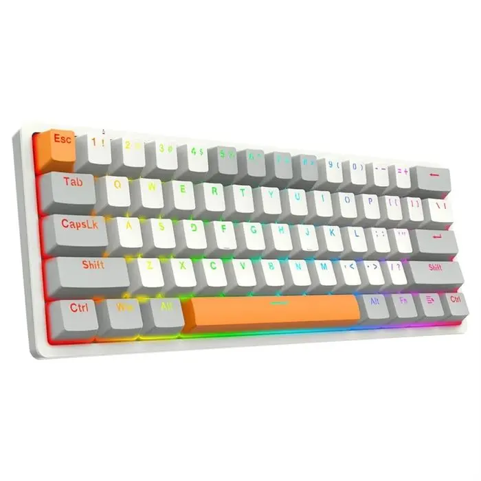 کیبورد مکانیکال گیمینگ ردراگون با سیم Redragon Akali K642 WGO -gallery-1