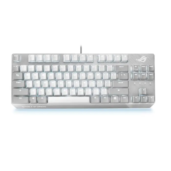 کیبورد گیمینگ ایسوس مدل ROG Strix Scope NX TKL Moonlight White -gallery-2