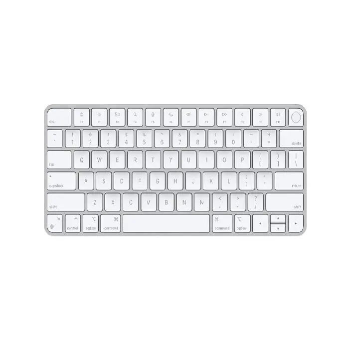 کیبورد بی‌سیم اپل مدل Magic Keyboard Silver US English With Touch ID MK293 -gallery-3