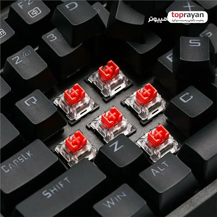 کیبورد مکانیکال گیمینگ ردراگون K596 VISHNU 2.4G RGB -gallery-15