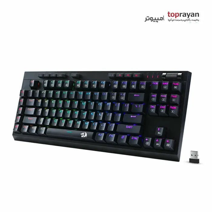کیبورد مکانیکال گیمینگ ردراگون K596 VISHNU 2.4G RGB -gallery-4