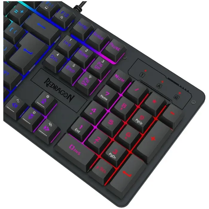 کیبورد گیمینگ باسیم ردراگون K521 Rainbow -gallery-1