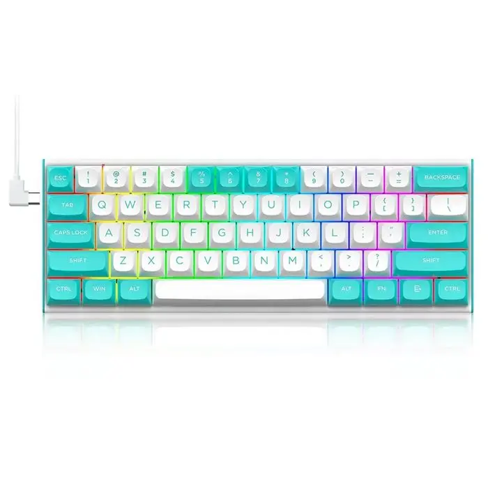 کیبورد مکانیکال گیمینگ باسیم ردراگون Redragon Fidd K683 WB RGB -gallery-1