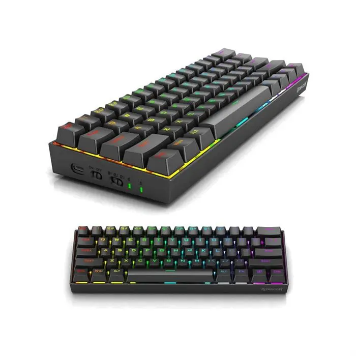 کیبورد مخصوص بازی ردراگون رنگ مشکی مدل DRACONIC K530 Pro -gallery-1