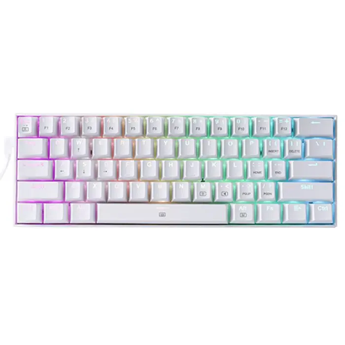 کیبورد گیمینگ ردراگون مدل Redragon Dragonborn K630 White -gallery-4
