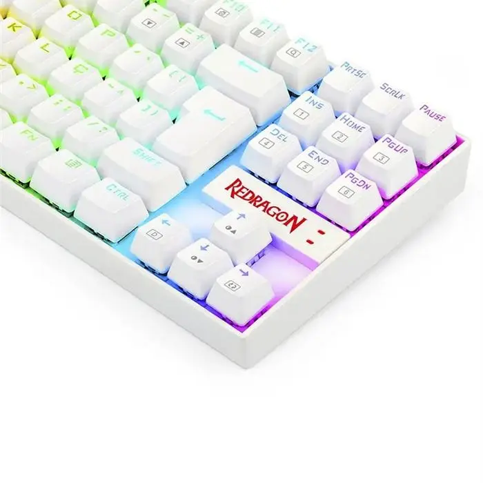کیبورد مکانیکال گیمینگ ردراگون سفید Redragon KUMARA K552 (سوییچ قرمز) -gallery-1