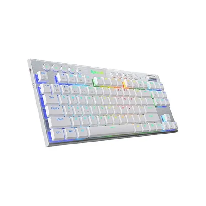 کیبورد ردراگون Redragon Horus TKL K621 white RGB -gallery-2
