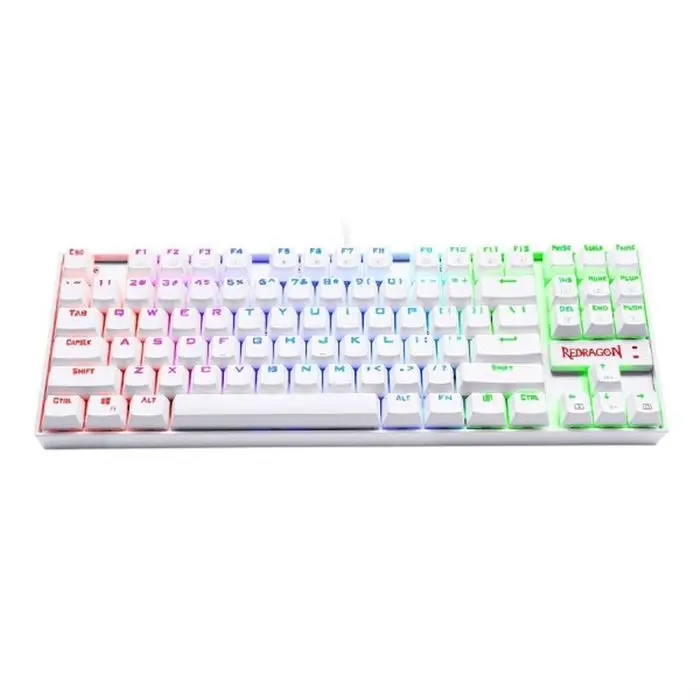 کیبورد گیمینگ ردراگون سفید Redragon K552 Kumara (سوییچ قرمز) -gallery-6