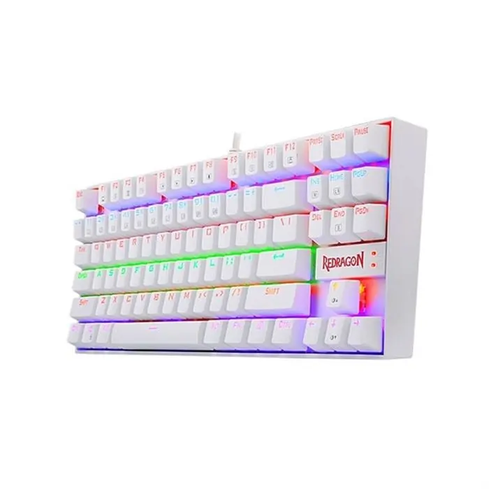 کیبورد گیمینگ ردراگون سفید Redragon K552 Kumara (سوییچ قرمز) -gallery-8