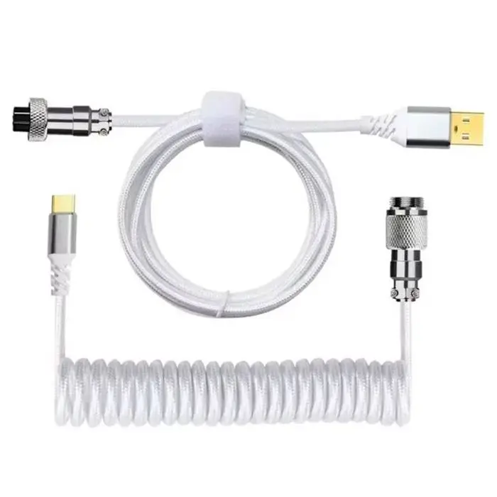 کابل کیبورد Type-C ردراگون A115 White -gallery-5