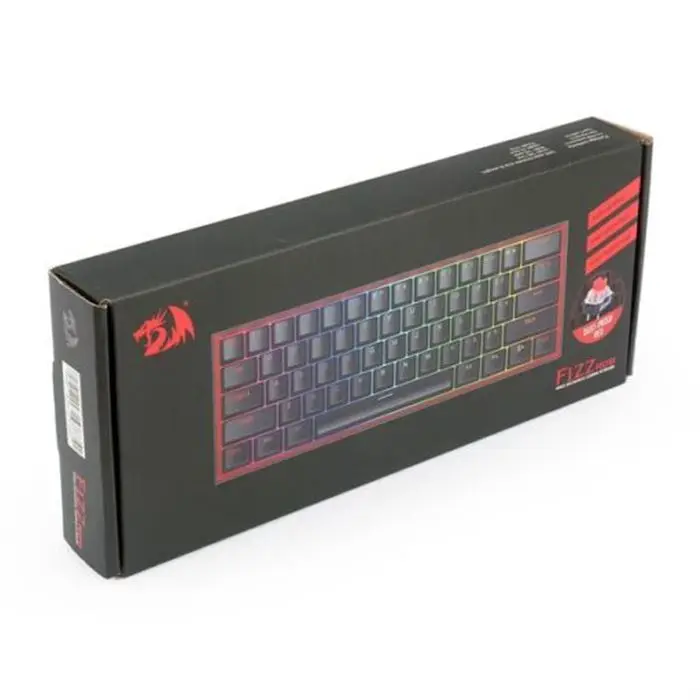کیبورد مکانیکال گیمینگ ردراگون K616 FIZZ Pro Black RGB -gallery-3