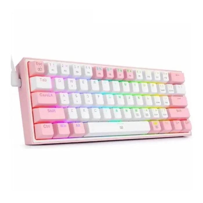 کیبورد مکانیکال گیمینگ ردراگون K617 White/Pink -gallery-2