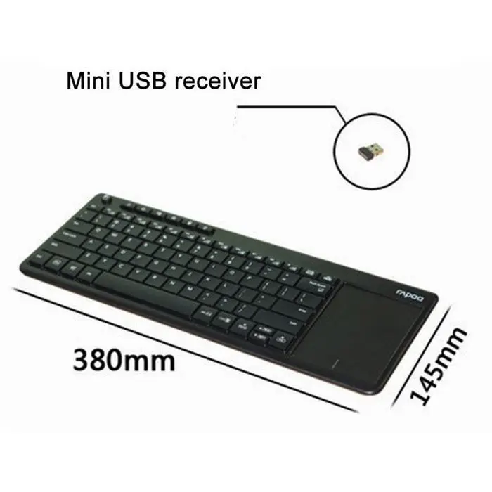 کیبورد بی‌سیم رپو مدل K2600 -gallery-1