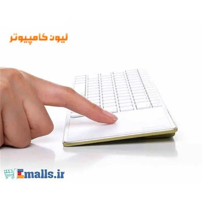 کیبورد بلوتوث و مجهز به تاچ‌پد رپو مدل E6700 -gallery-16