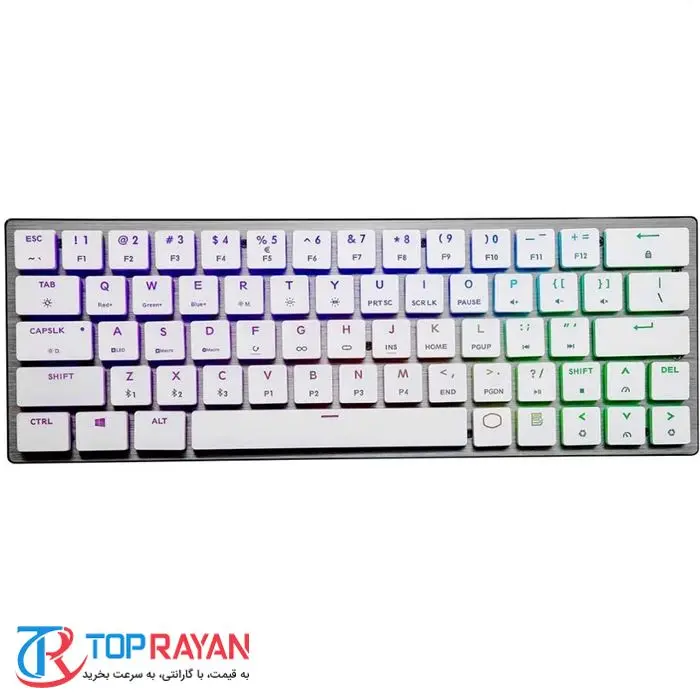 کیبورد گیمینگ بی سیم کولرمستر مدل SK621 White -gallery-8