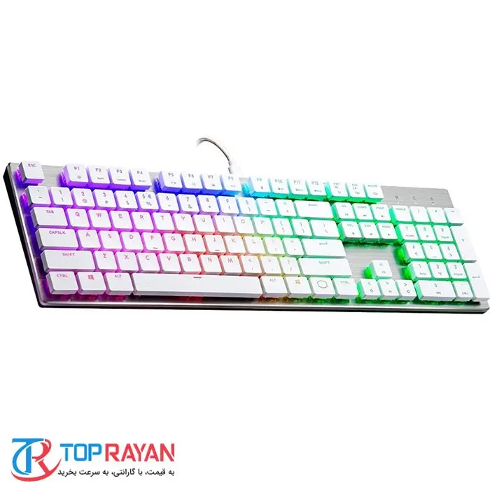 کیبورد گیمینگ کولرمستر مدل SK650 White -gallery-2