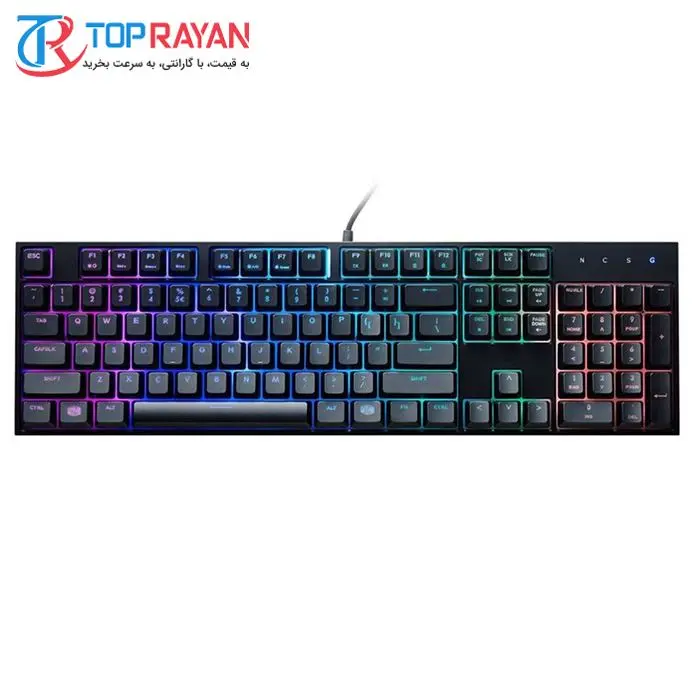 کیبورد مخصوص بازی کولر مستر مدل MasterKeys Lite L RGB Gaming Keyboard -gallery-2
