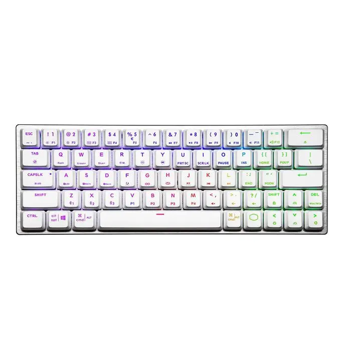 کیبورد مکانیکال گیمینگ با سیم و بی سیم کولرمستر SK622 SILVER -gallery-1