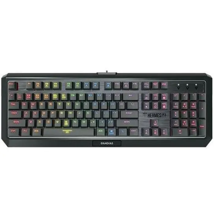 کیبورد مخصوص بازی گیم دیاس مدل HERMES P3 -gallery-1