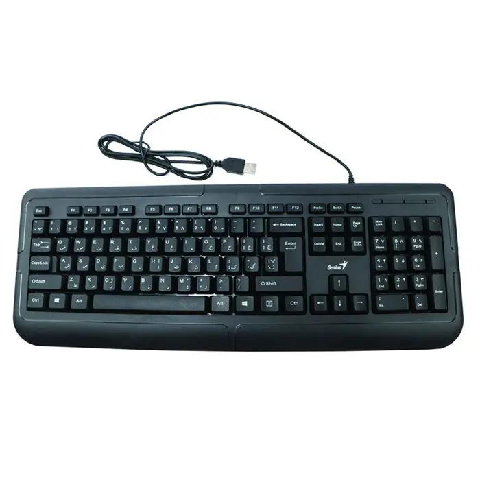 کیبورد با سیم جنیوس مدل KB-118 -gallery-1