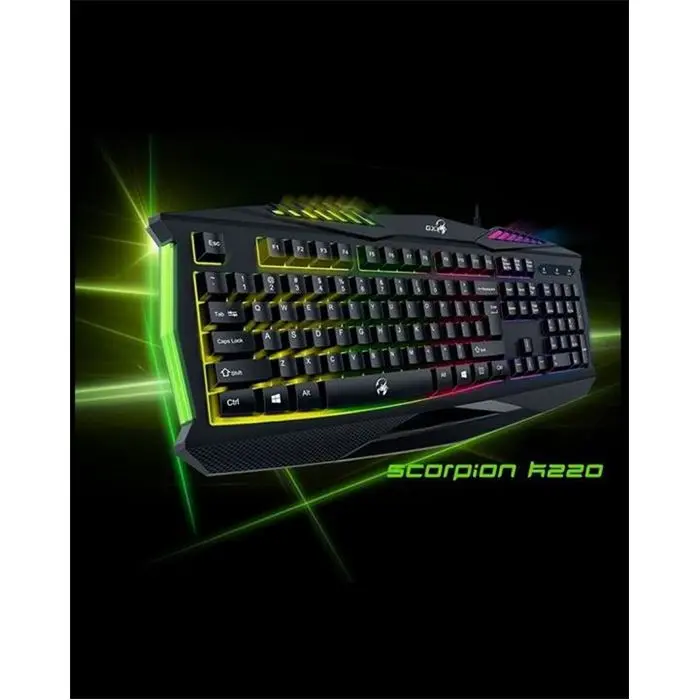 کیبورد گیمینگ جنیوس مدل Scorpion K220 -gallery-4