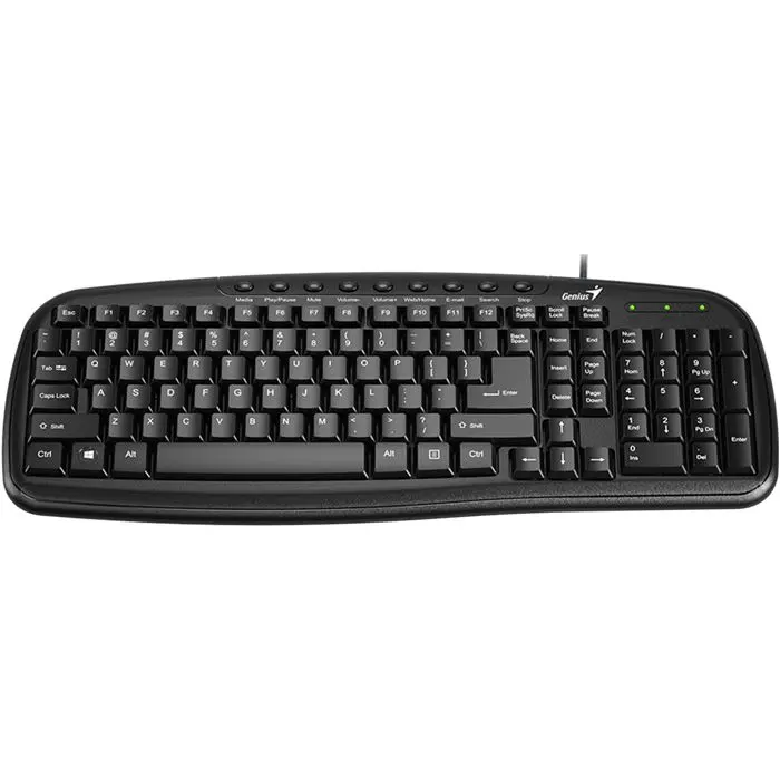 کیبورد جنیوس مدل KB-M225C همراه با حروف فارسی -gallery-11
