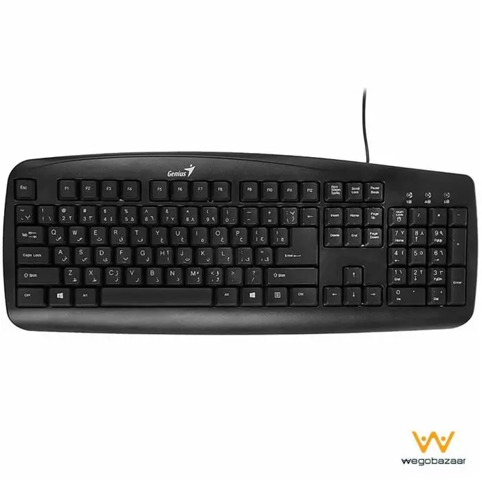 کیبورد USB جنیوس مدل KB-110 با حروف فارسی -gallery-8