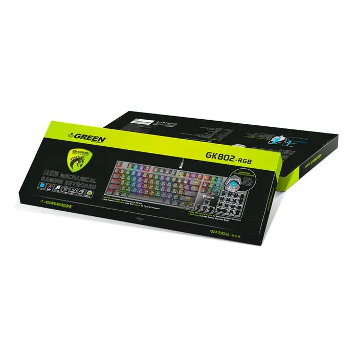 کیبورد گیمینگ گرین مدل GK802-RGB -gallery-11