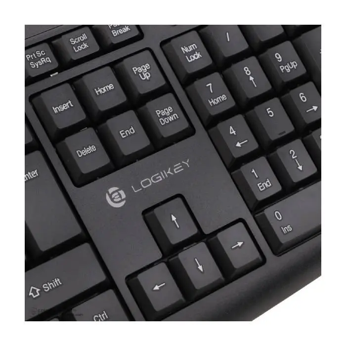 کیبورد باسیم لاجی کی مدل Logikey K113 -gallery-3