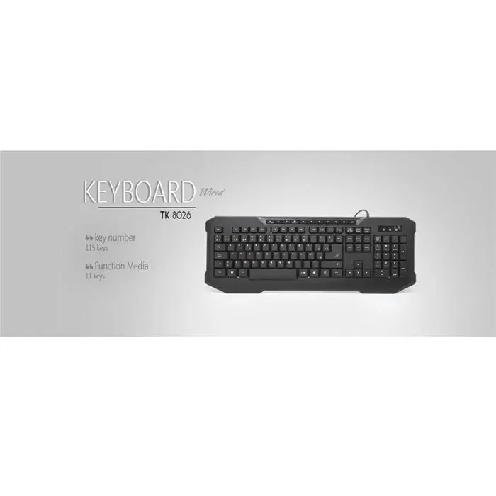 کیبورد تسکو مدل TK 8026 -gallery-3