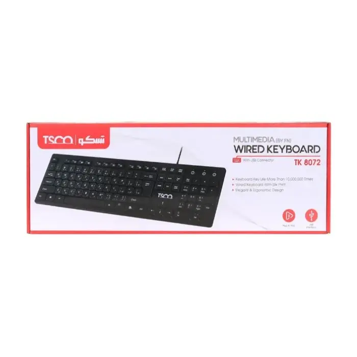 کیبورد باسیم تسکو مدل TK 8072 -gallery-3