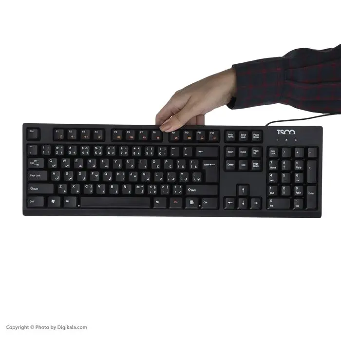 کیبورد باسیم تسکو مدل TK8017 -gallery-6