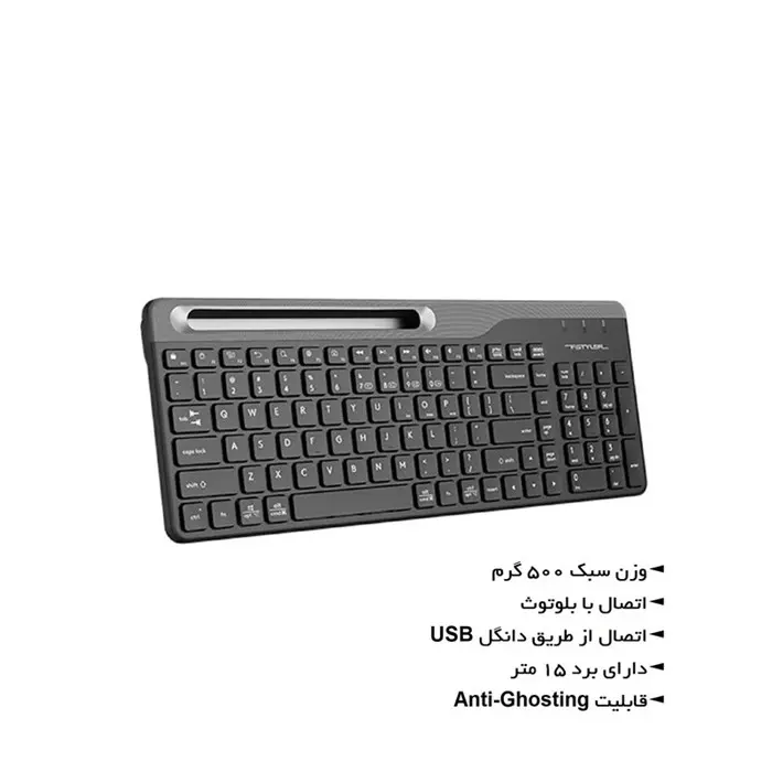 کیبورد بی سیم ای فورتک مدل Fstyler FBK25 -gallery-3