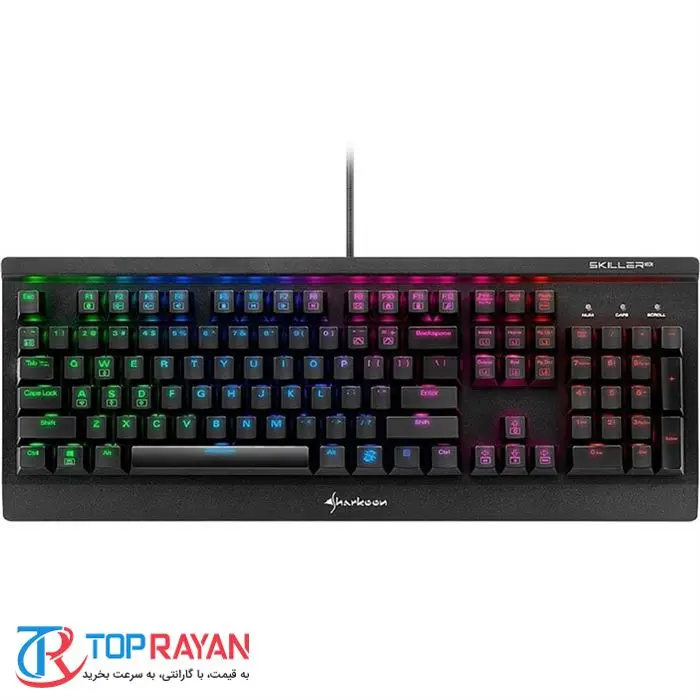 کیبورد گیمینگ شارکن مدل SKILLER MECH SGK۳ Red -gallery-1