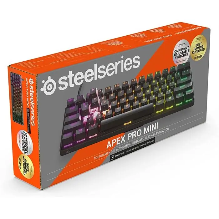 کیبورد بی سیم SteelSeries Apex Pro Mini -gallery-9