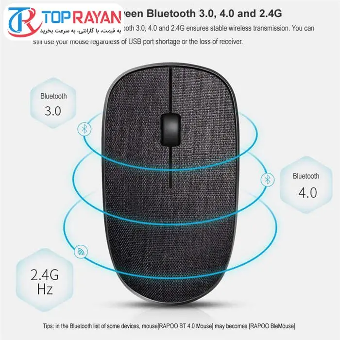 ماوس بی سیم رپو مدل M200 Silent -gallery-5