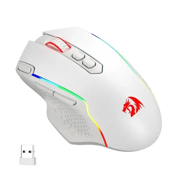 ماوس بی سیم گیمینگ ردراگون سفید مدل TAIPAN PRO M810 PRO -gallery-5