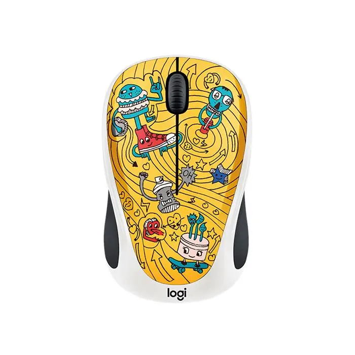 ماوس بیسیم لاجیتک سری Doodle مدل GoGo Gold -gallery-1
