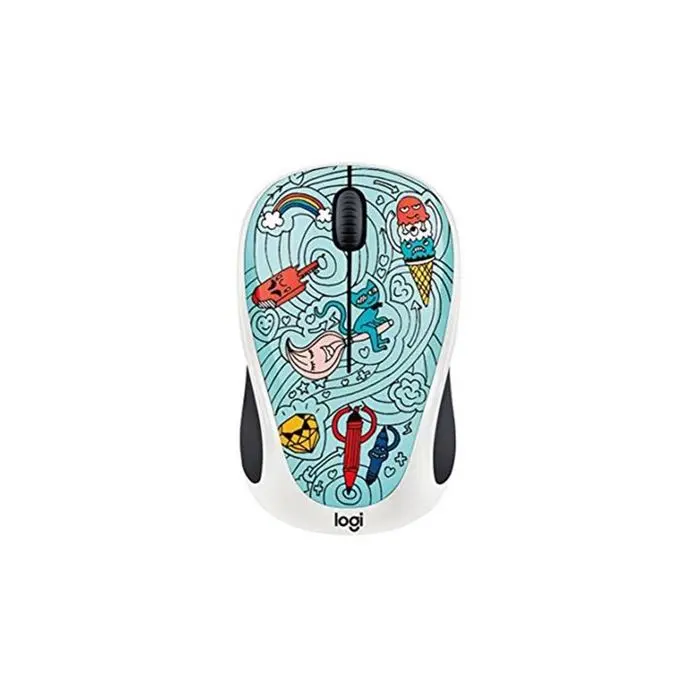 ماوس بیسیم لاجیتک سری Doodle مدل Bae-Bee Blue -gallery-9