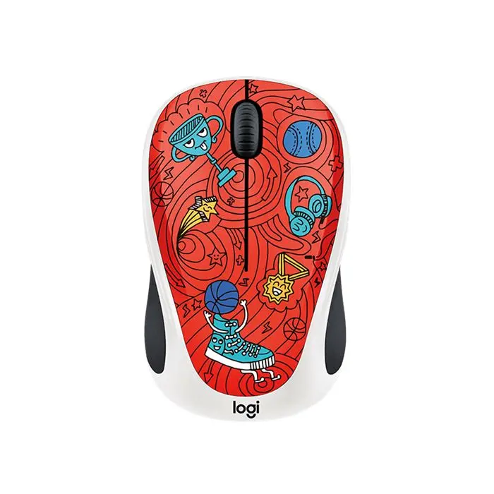 ماوس بیسیم لاجیتک سری Doodle مدل Champion Coral -gallery-14