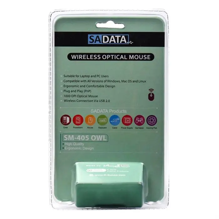 ماوس بی سیم سادیتا مدل SM-405 OWL -gallery-2
