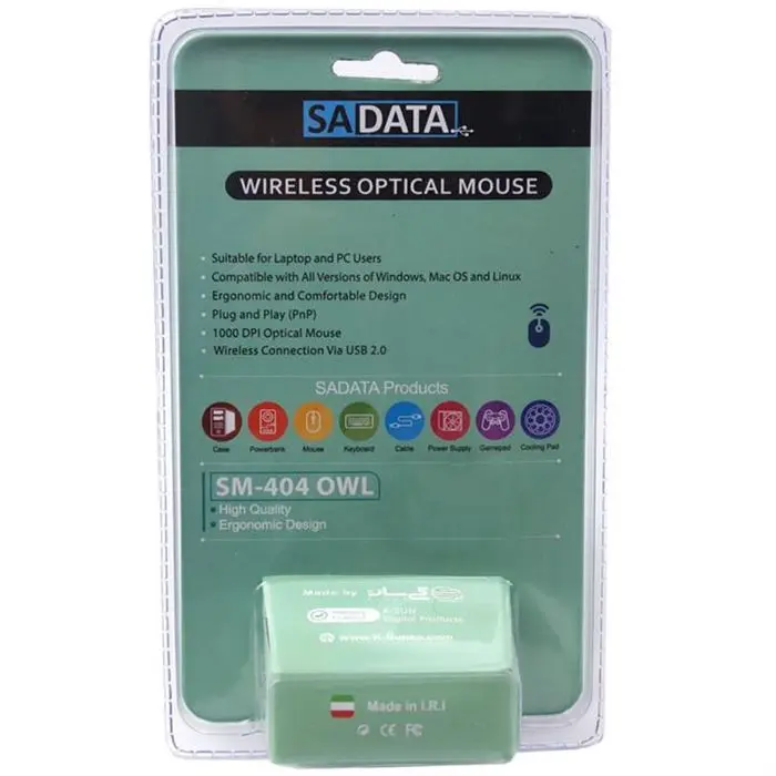 ماوس بی سیم سادیتا مدل SM-404 OWL -gallery-5