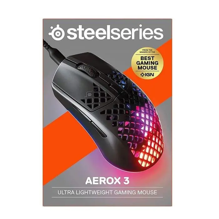 ماوس گیمینگ باسیم استیل سریز AEROX 3 -gallery-11