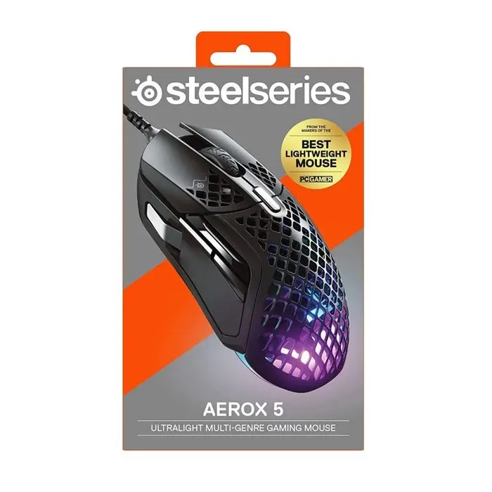 ماوس گیمینگ باسیم استیل سریز AEROX 5 -gallery-6