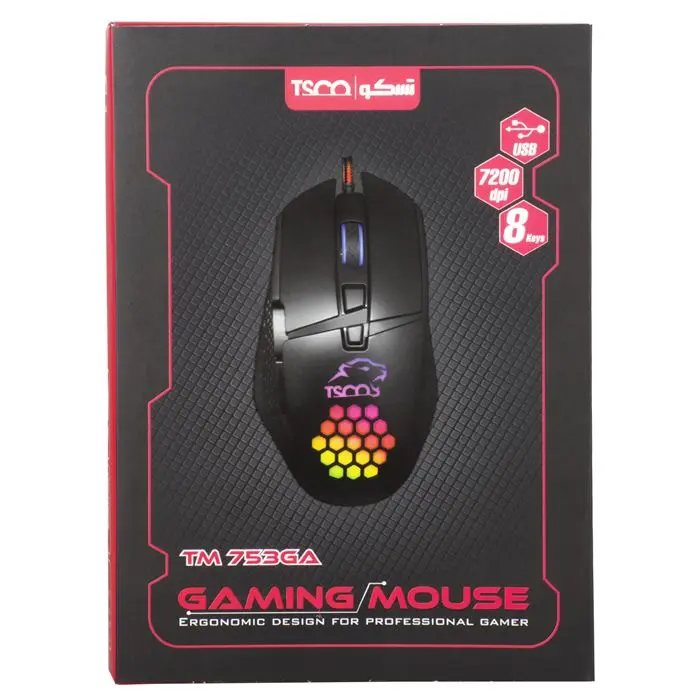 ماوس مخصوص بازی تسکو مدل TM 753 GA -gallery-22